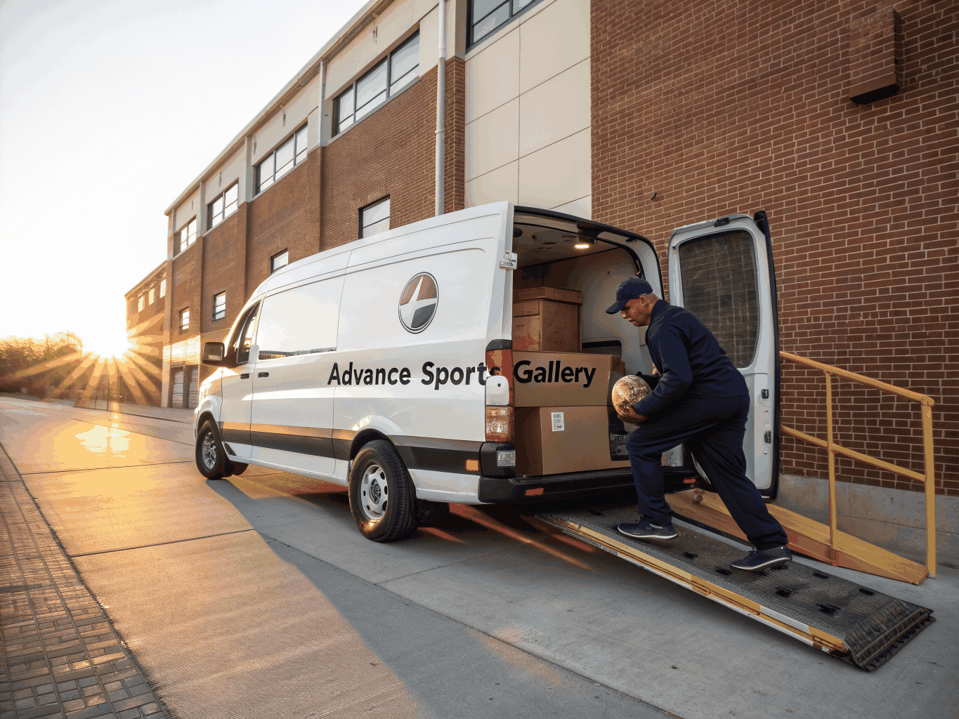 Logistics van